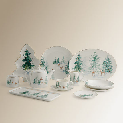 Prato de Sobremesa Polo Norte Natal