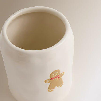 Frasco de Cerâmica Coroa Natal