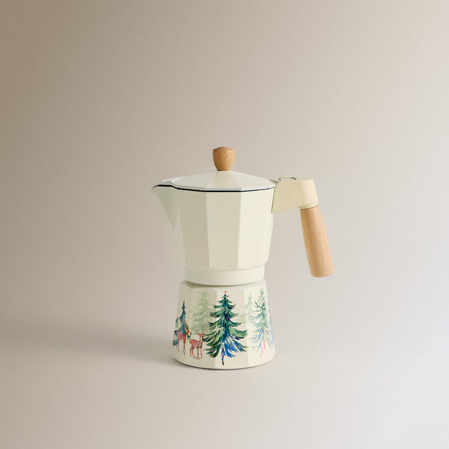 Cafeteira de Alumínio Pai Natal