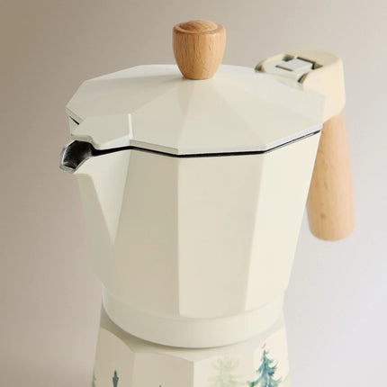 Cafeteira de Alumínio Pai Natal