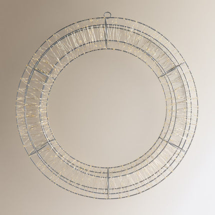 Coroa Decorativa para Exterior com 1200 Luzes LED