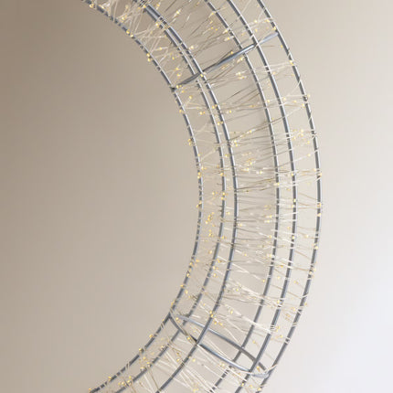 Coroa Decorativa para Exterior com 1200 Luzes LED