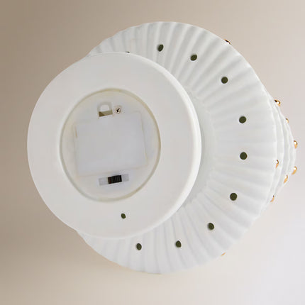 Figura Árvore de Cerâmica com 5 Luzes LED Nata