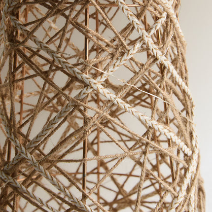 Figura Cone de Fibra com Luzes LED Natal