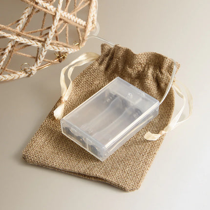 Figura Cone de Fibra com Luzes LED Natal