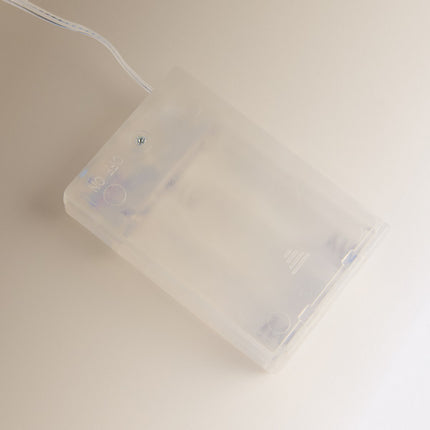 Grinalda Decorativa Pinhas com 95 Luzes LED Natal - Cru