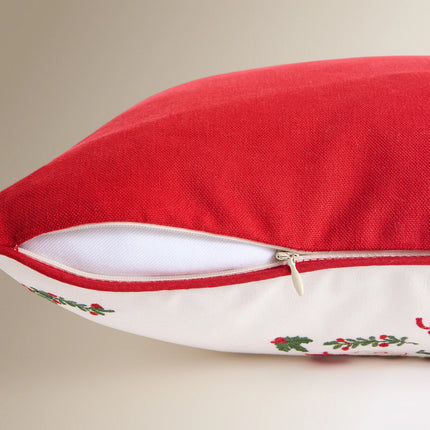 Almofada Decorativa Retangular com Bordado Whimsical