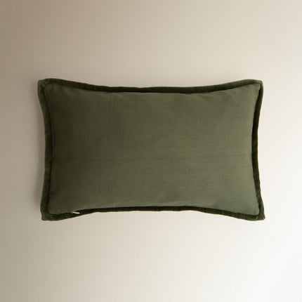 Almofada Decorativa Retangular com Bordado Pai Natal